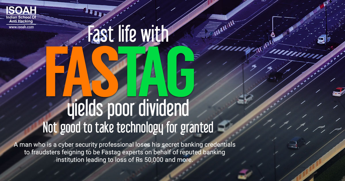 Fast life with Fastag yields poor dividend: not good to take technology for granted