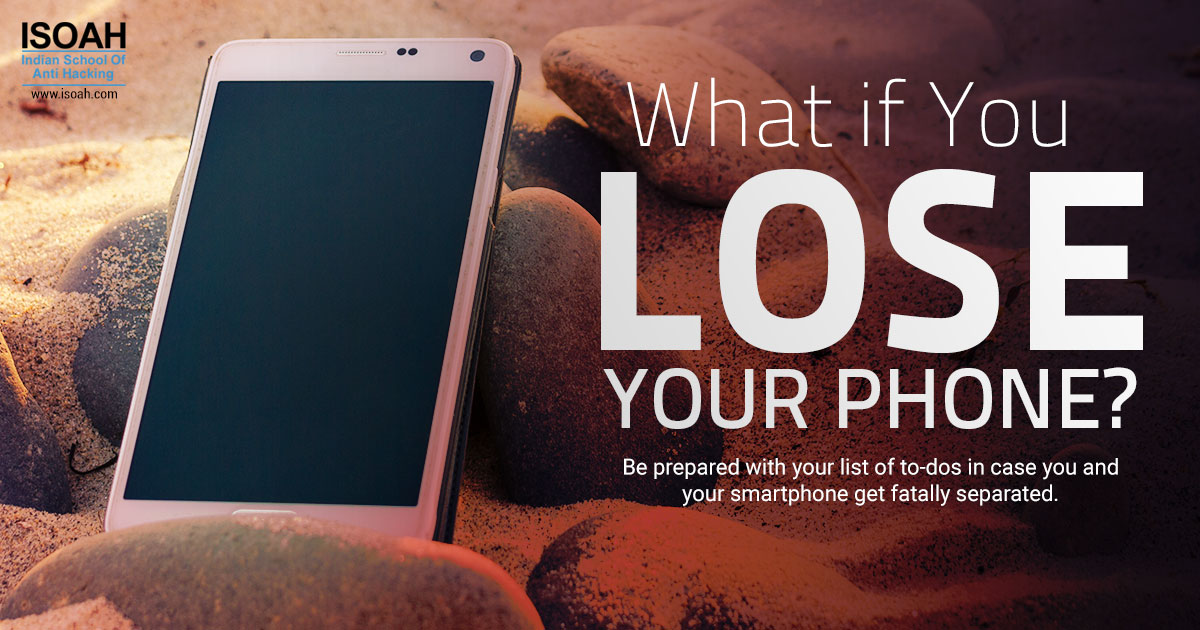 What if you lose your phone?