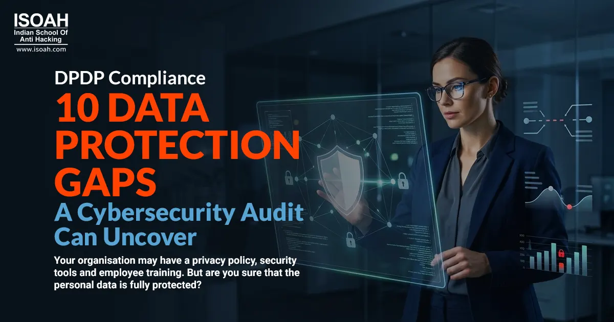 DPDP Compliance: 10 Data Protection Gaps a Cybersecurity Audit Can Uncover