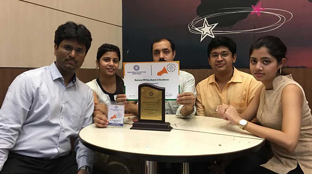 ISOEH has received National PR Day Award from Public Relation Society of India (PRSI, Kolkata Chapter)