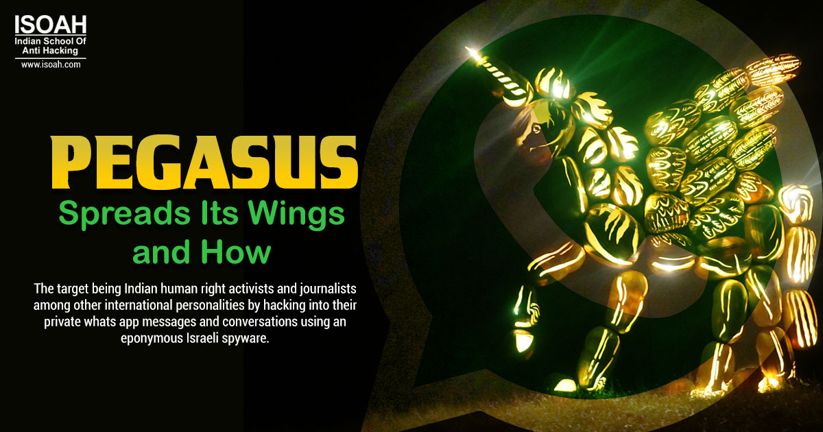 Pegasus Spreads Its Wings and How